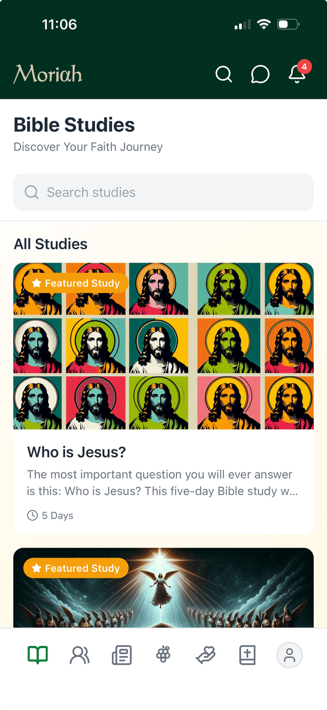 Moriah Bible Studies